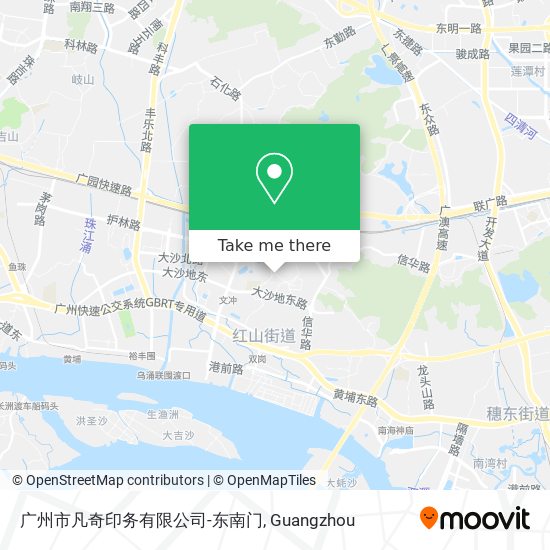 广州市凡奇印务有限公司-东南门 map