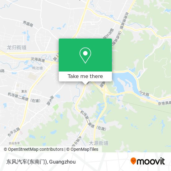 东风汽车(东南门) map