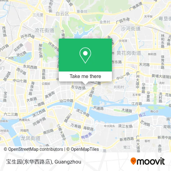 宝生园(东华西路店) map