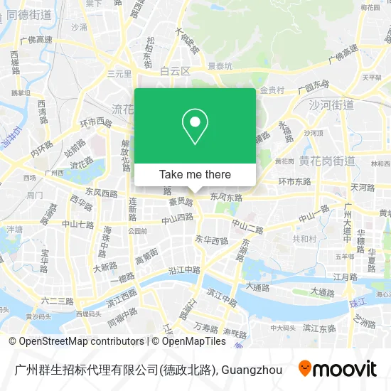 广州群生招标代理有限公司(德政北路) map