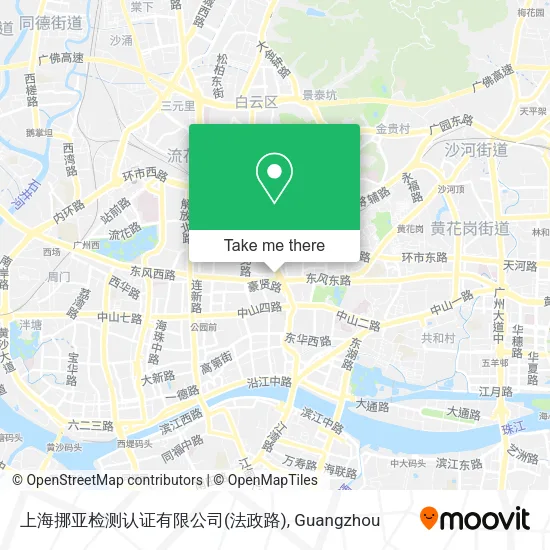 上海挪亚检测认证有限公司(法政路) map