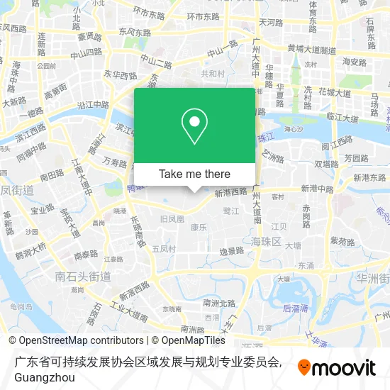 广东省可持续发展协会区域发展与规划专业委员会 map