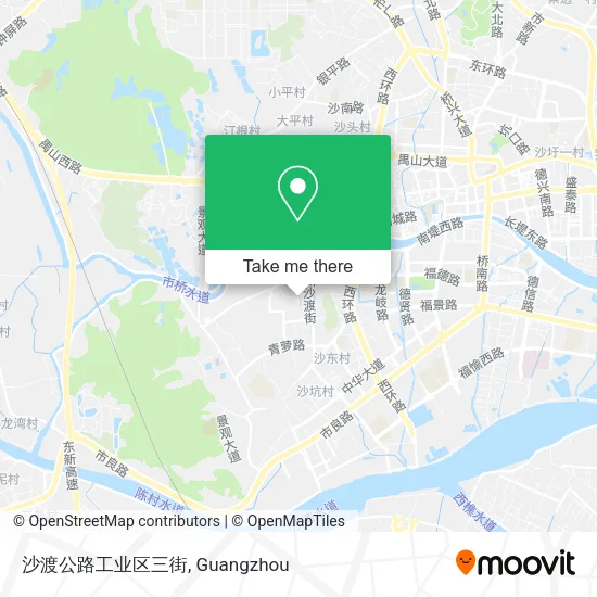 沙渡公路工业区三街 map