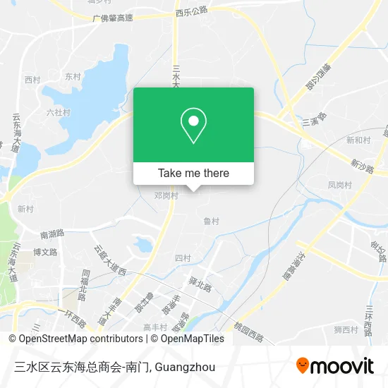 三水区云东海总商会-南门 map