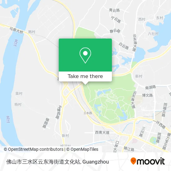 佛山市三水区云东海街道文化站 map