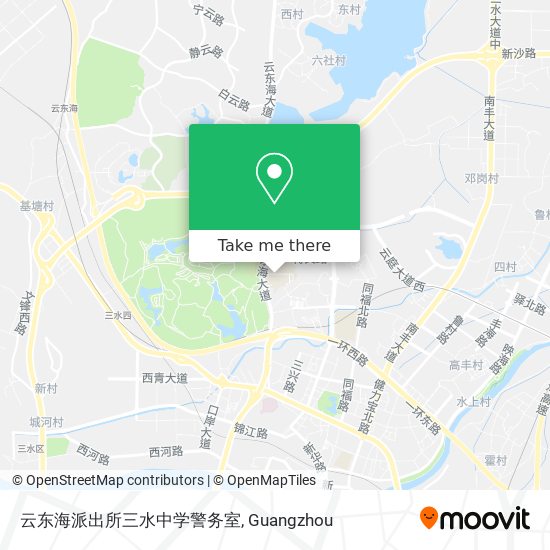 云东海派出所三水中学警务室 map