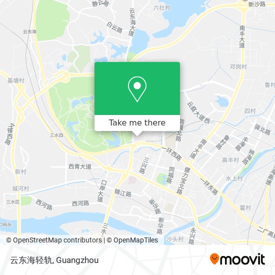 云东海轻轨 map