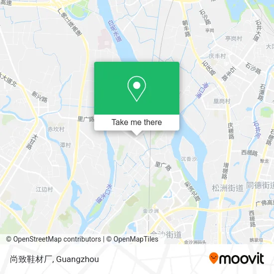 尚致鞋材厂 map