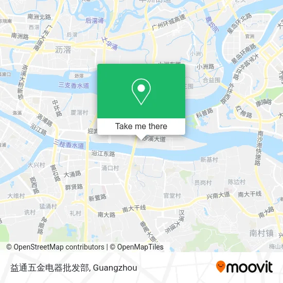 益通五金电器批发部 map