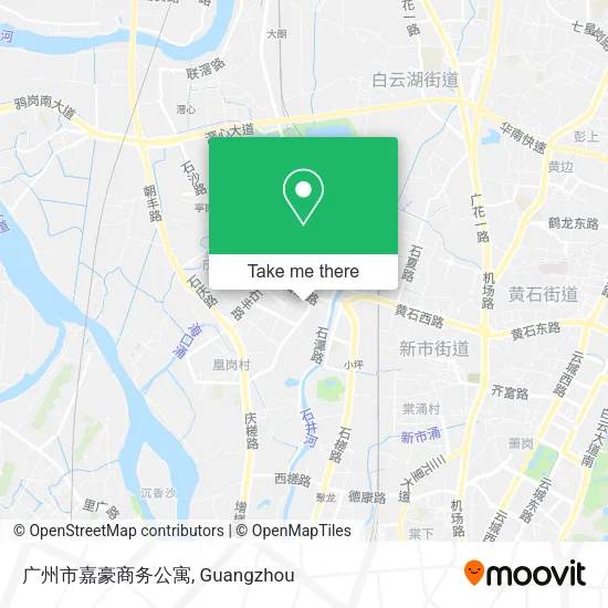 广州市嘉豪商务公寓 map