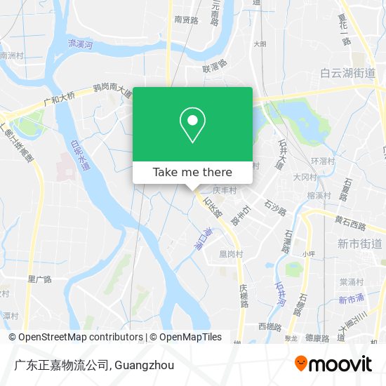 广东正嘉物流公司 map