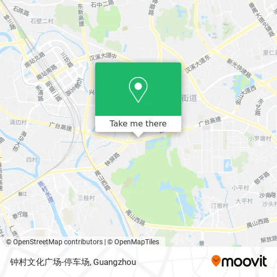 钟村文化广场-停车场 map