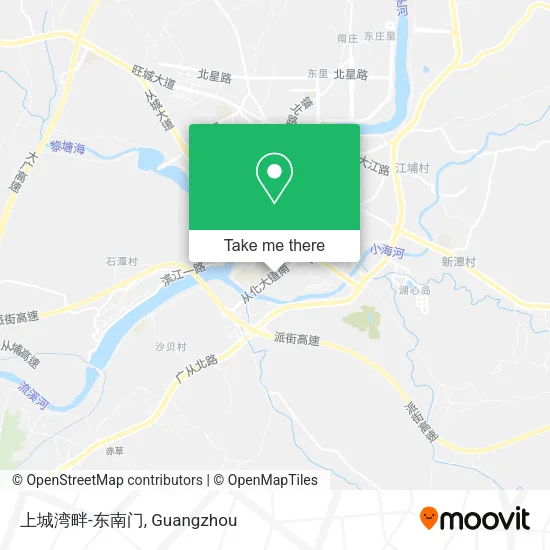 上城湾畔-东南门 map