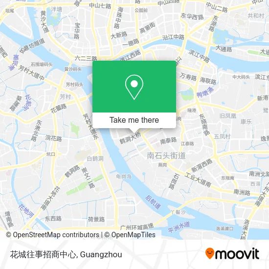 花城往事招商中心 map