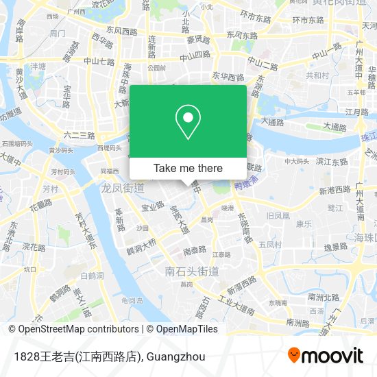 1828王老吉(江南西路店) map