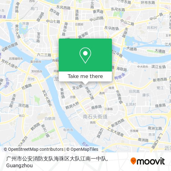 广州市公安消防支队海珠区大队江南一中队 map