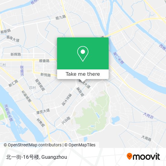 北一街-16号楼 map