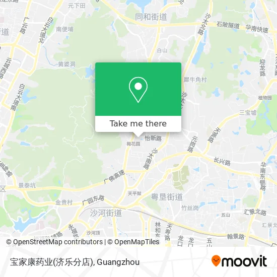 宝家康药业(济乐分店) map