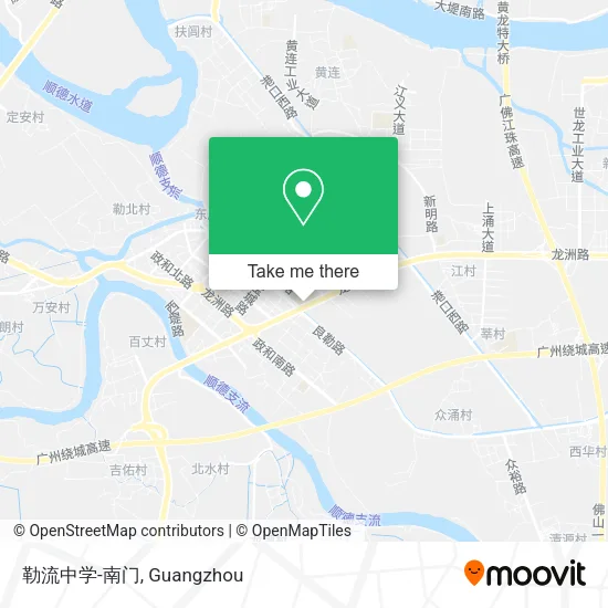 勒流中学-南门 map