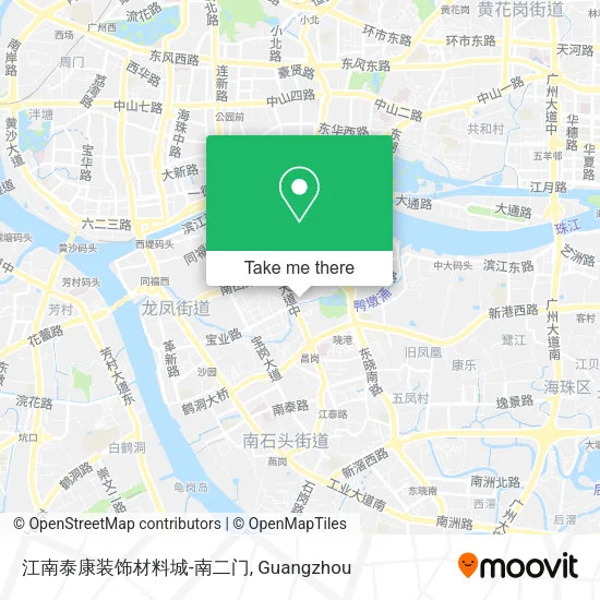 江南泰康装饰材料城-南二门 map