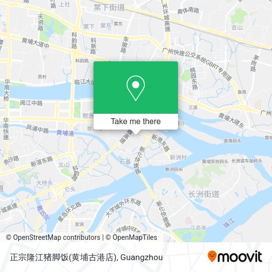 正宗隆江猪脚饭(黄埔古港店) map