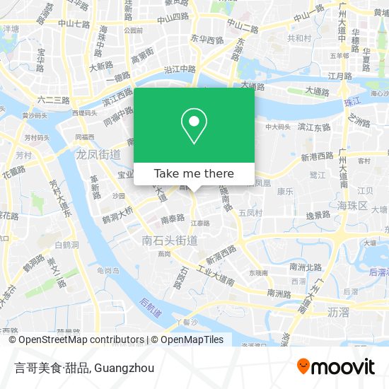言哥美食·甜品 map