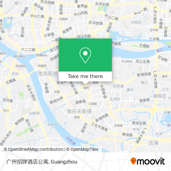 广州招牌酒店公寓 map
