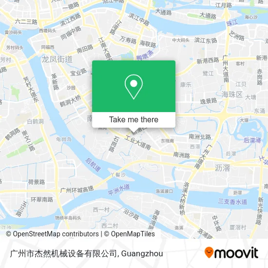 广州市杰然机械设备有限公司 map