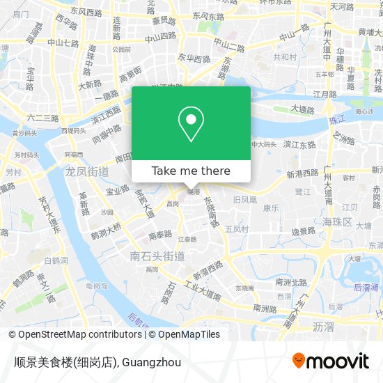 顺景美食楼(细岗店) map
