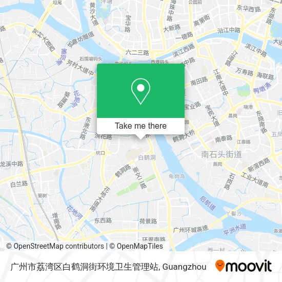 广州市荔湾区白鹤洞街环境卫生管理站 map