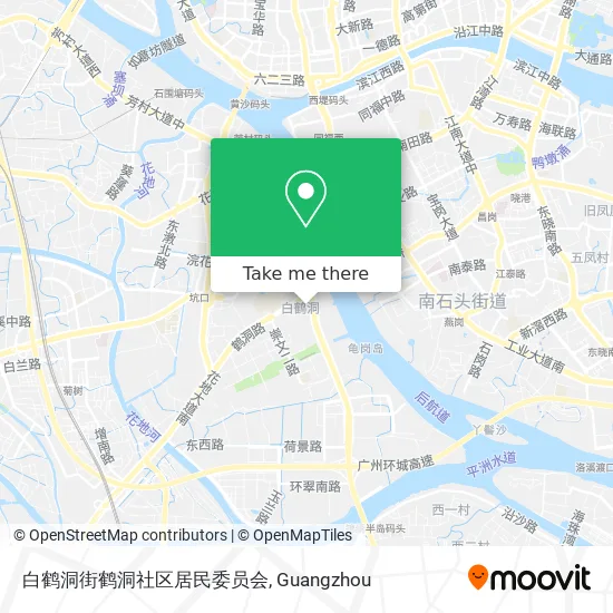 白鹤洞街鹤洞社区居民委员会 map