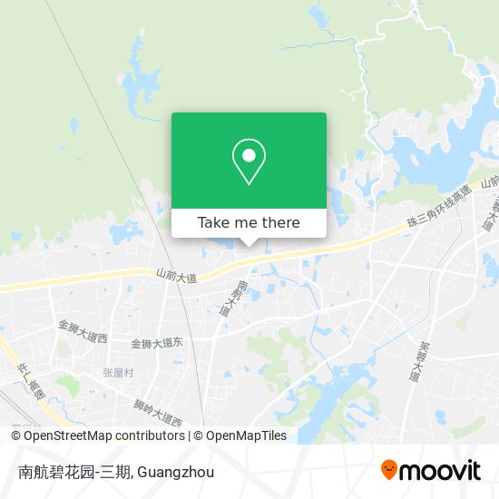 南航碧花园-三期 map