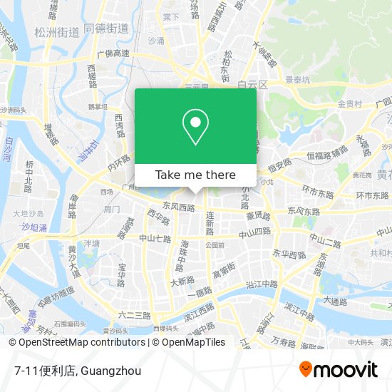 7-11便利店 map
