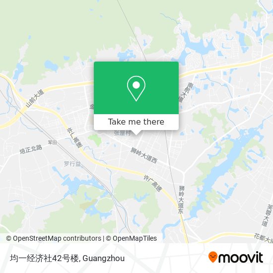 均一经济社42号楼 map