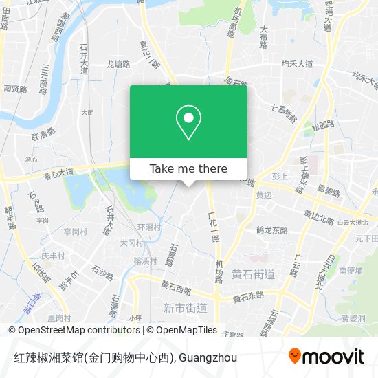 红辣椒湘菜馆(金门购物中心西) map