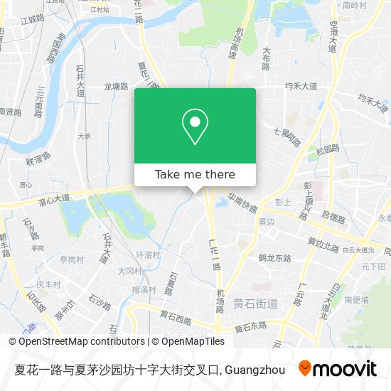夏花一路与夏茅沙园坊十字大街交叉口 map