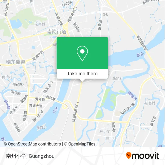 南州小学 map