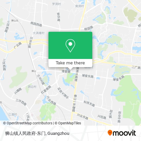 狮山镇人民政府-东门 map