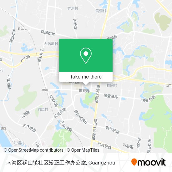 南海区狮山镇社区矫正工作办公室 map