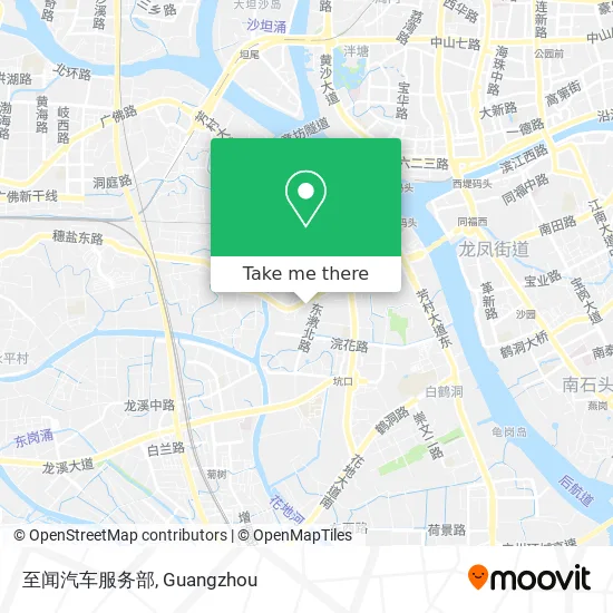 至闻汽车服务部 map