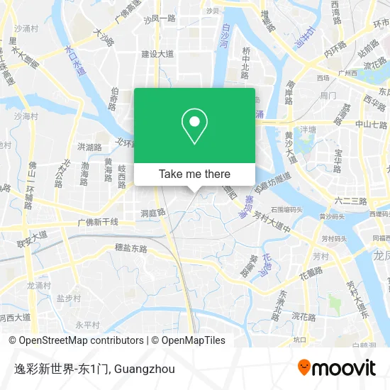 逸彩新世界-东1门 map