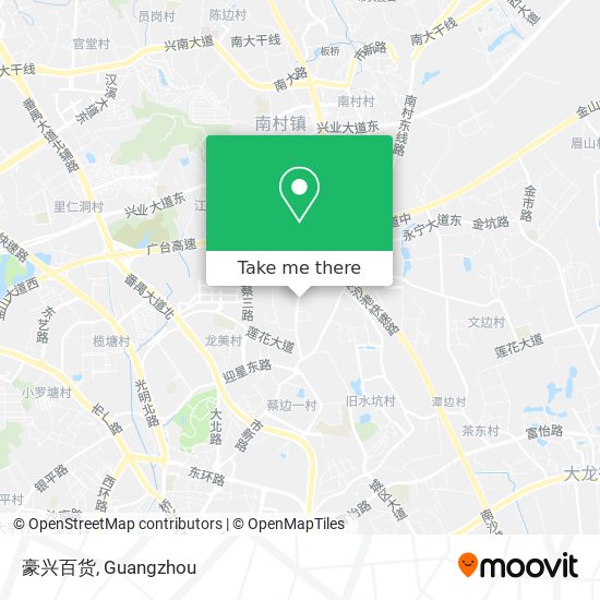 豪兴百货 map