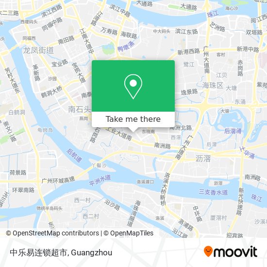 中乐易连锁超市 map