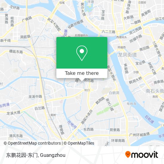 东鹏花园-东门 map