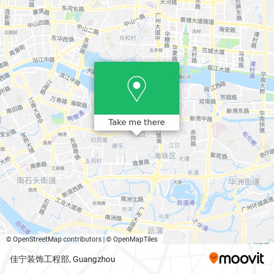 佳宁装饰工程部 map