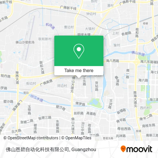 佛山恩碧自动化科技有限公司 map