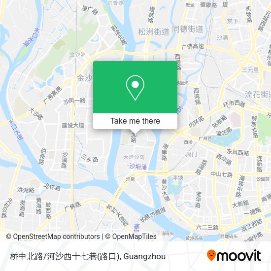 桥中北路/河沙西十七巷(路口) map