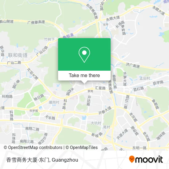 香雪商务大厦-东门 map