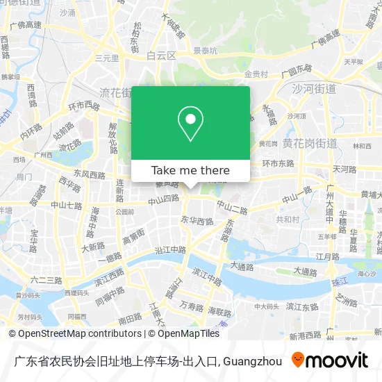 广东省农民协会旧址地上停车场-出入口 map