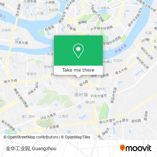 金华工业园 map